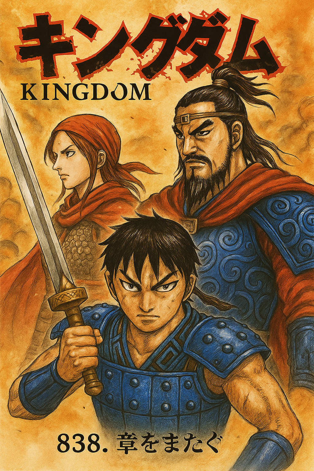 Kingdom manga Chapter 838